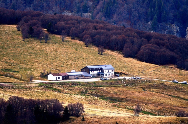 Trois-Fours, horská chata na hřebenu Vogéz