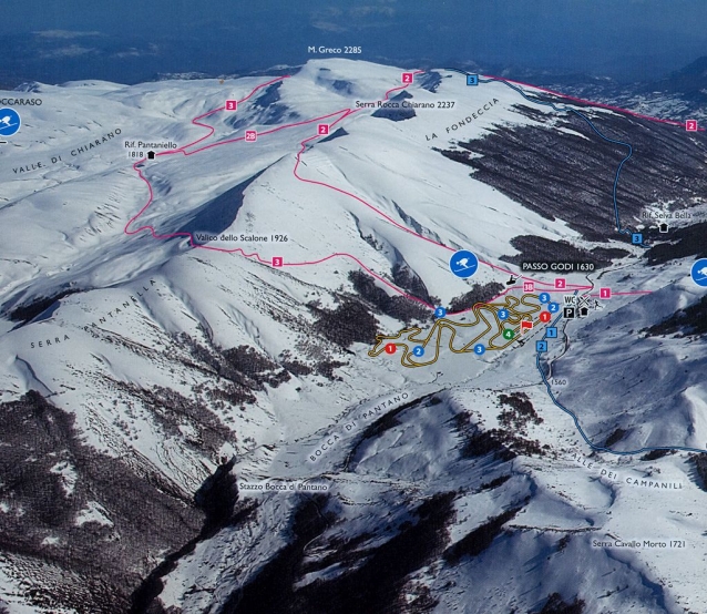 Skitouring v horách italského Abruzzo