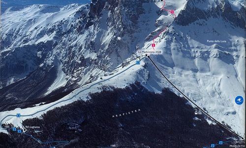 Skitouring v horách italského Abruzzo Skitouring v horách italského Abruzzo