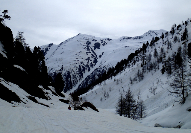 Monte Breva, skialpová túra z Livigna