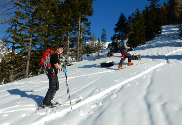 4 skialpové túry u Hofpürglhütte v Gosaukamm / Dachstein