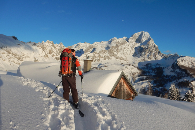 4 skialpové túry u Hofpürglhütte v Gosaukamm / Dachstein