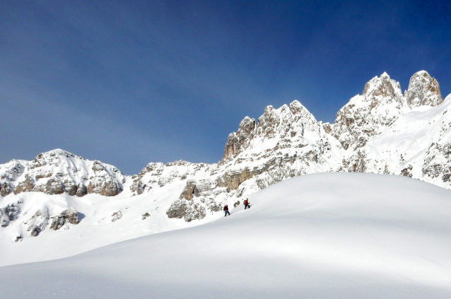 4 skialpové túry u Hofpürglhütte v Gosaukamm / Dachstein