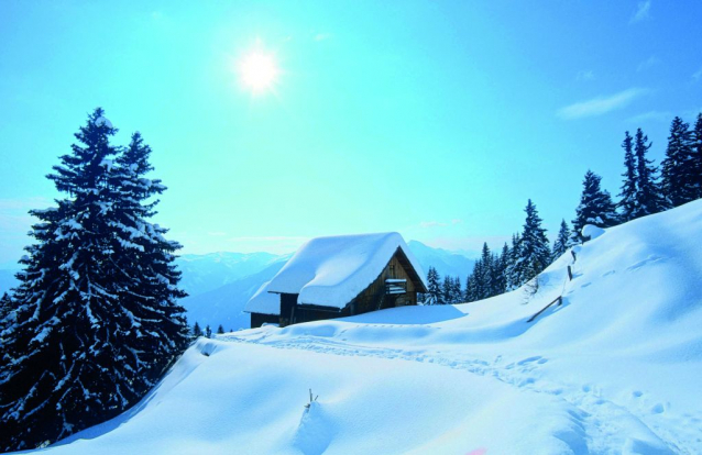 Zimní túra na Dobratsch nad Villach 