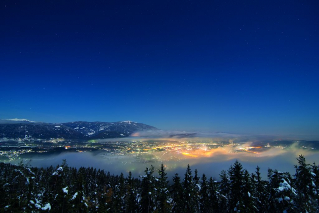 Zimní túra na Dobratsch nad Villach 