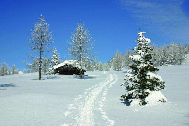 Zimní túra na Dobratsch nad Villach 
