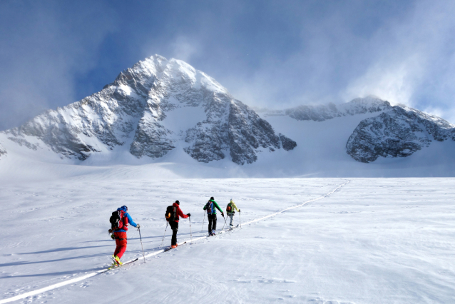 Grossglockner na lyžích nebo na snowboardu