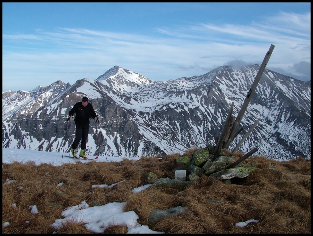 Niedere Tauern, výhled na Kalkspitze.