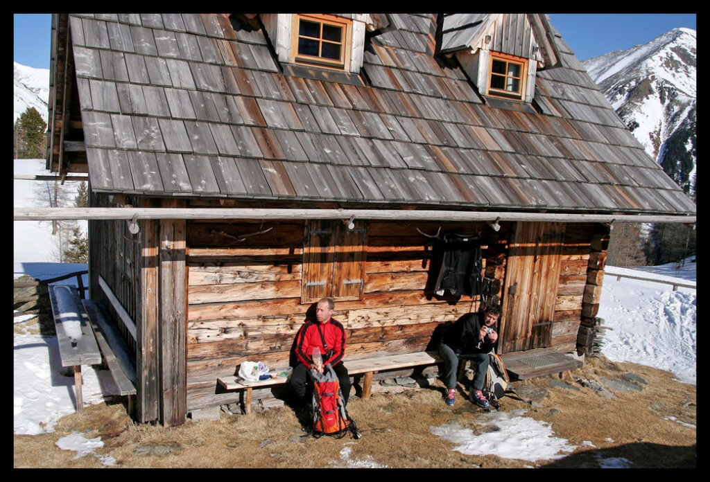 Salaš v Niedere Tauern.