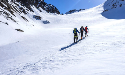 Hochvernagtwand (3390 m), super skialp v Ötztalských Alpách