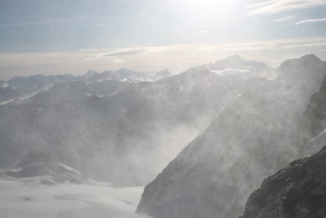 Hochvernagtwand (3390 m), super skialp v Ötztalských Alpách