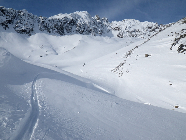 Bliggspitze, klasický jarní skialp v Ötztalských Alpách 