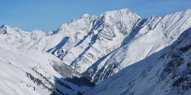 Pitztal, nejvyšší ledovec v Tyrolsku