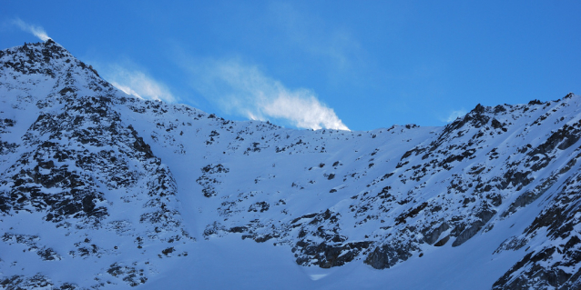 Start of ski season in the Ötztal Alps