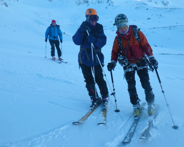 Start of ski season in the Ötztal Alps