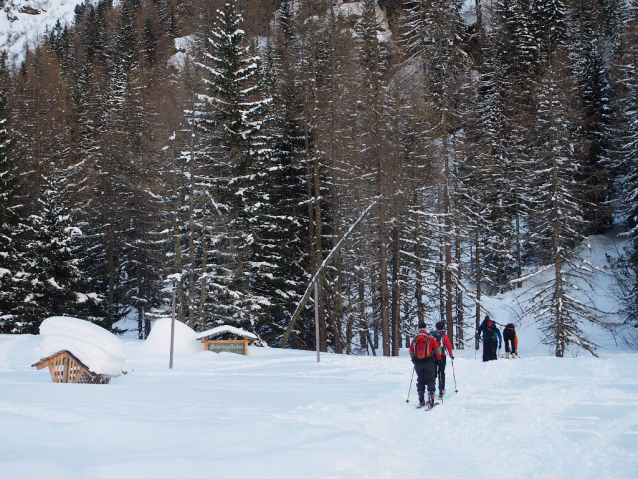 Kolm-Saigurn, fantastický kout v Alpách na skialp a ledové lezení