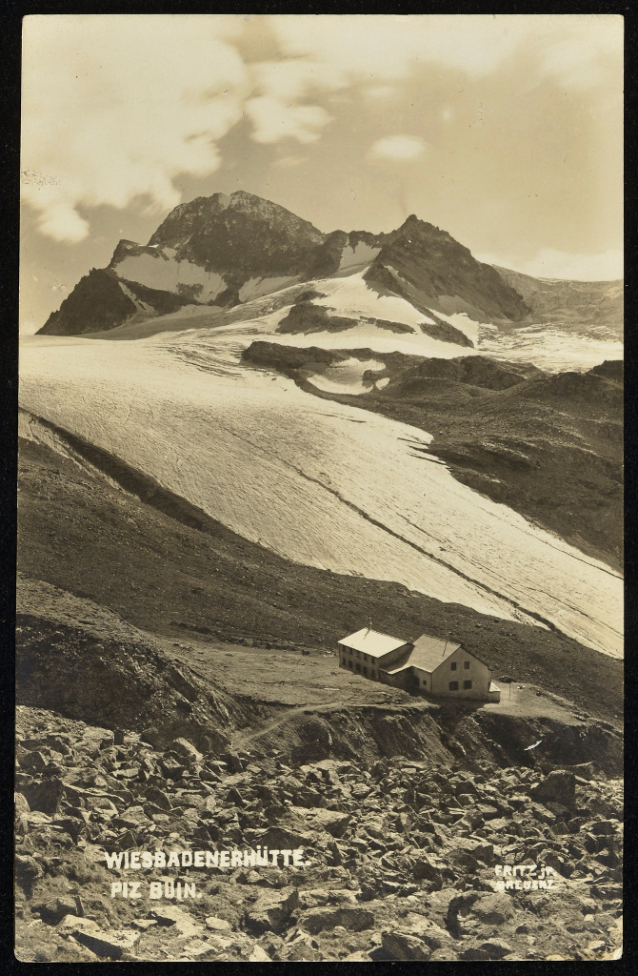 Wiesbadener Hütte pod Piz Buin