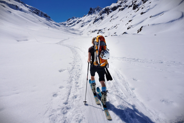 Silvretta Superdurchfahrt, zapadlé údolí Klostertal