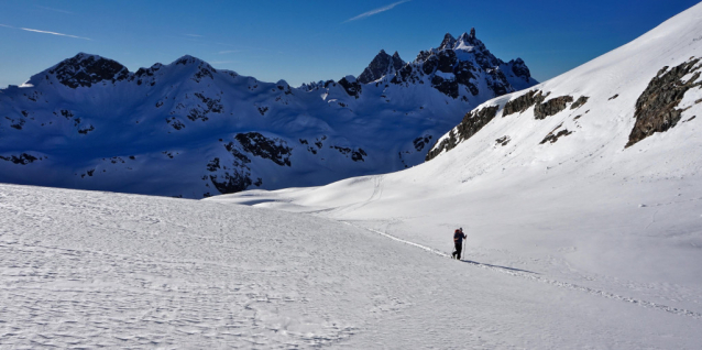 Silvretta Superdurchfahrt, zapadlé údolí Klostertal