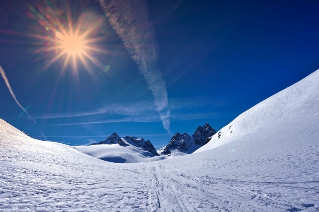 Silvretta Superdurchfahrt, zapadlé údolí Klostertal