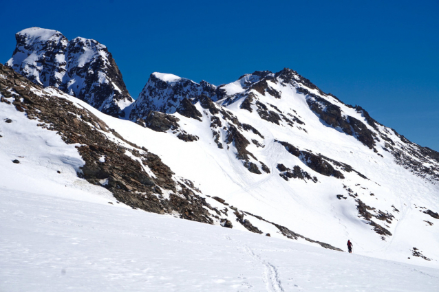 Silvretta Superdurchfahrt, zapadlé údolí Klostertal