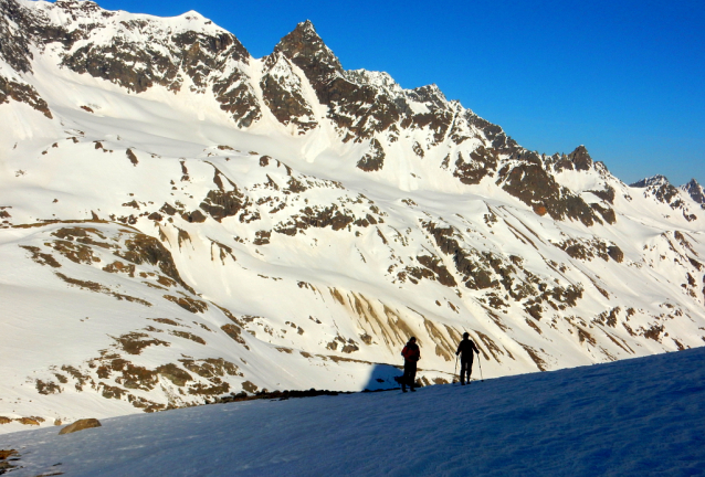 Wiesbadener Hütte pod Piz Buin