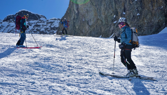 Silvretta Superdurchfahrt, zapadlé údolí Klostertal