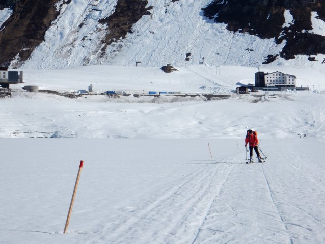 Odpolední túra na Vermunt Pass v pohoří Silvretta