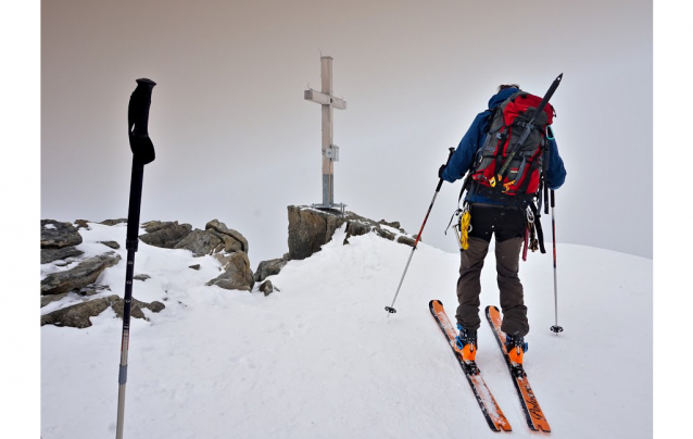 Skialpinistický přechod Stubaiských Alp