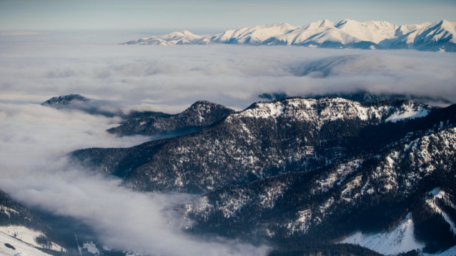 Na skialpech přes slovenské hory