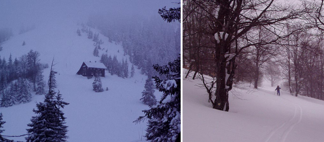 Veľká Fatra: Krížna, Ostredok, Ploská