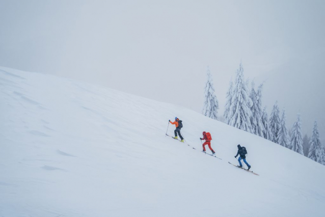 Na skialpech přes slovenské hory