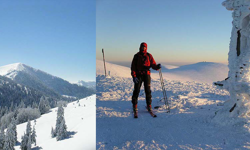 Zimní Velká Fatra za den Zimní Velká Fatra za den