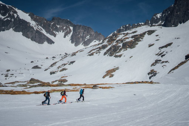 Na skialpech přes slovenské hory