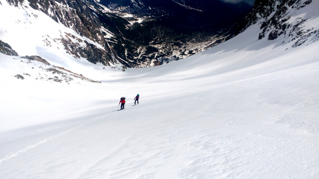 Baranie a Priečné sedlo, jarní skialpinistická klasika v Tatrách