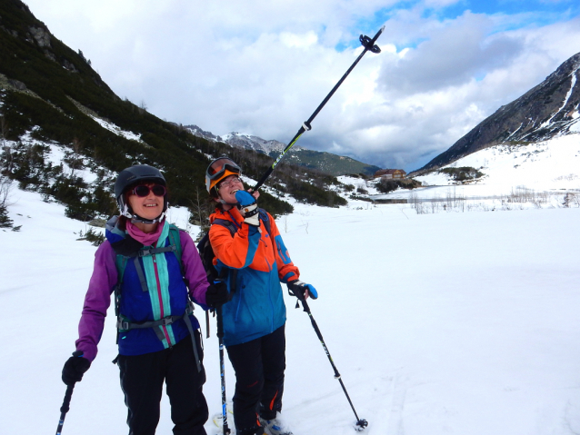 Baranie a Priečné sedlo, jarní skialpinistická klasika v Tatrách