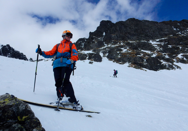 Baranie a Priečné sedlo, jarní skialpinistická klasika v Tatrách