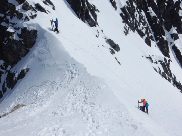 Baranie a Priečné sedlo, jarní skialpinistická klasika v Tatrách