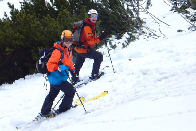 Baranie a Priečné sedlo, jarní skialpinistická klasika v Tatrách