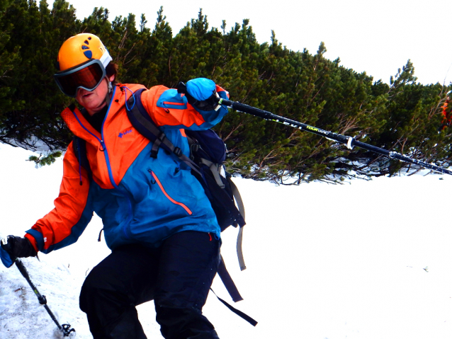 Baranie a Priečné sedlo, jarní skialpinistická klasika v Tatrách