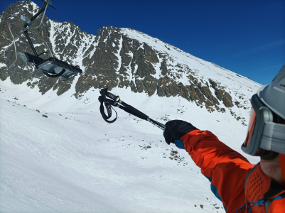 Škaredý žlab: freeride v Tatranské Lomnici