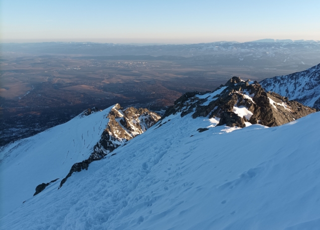 Škaredý žlab: freeride v Tatranské Lomnici