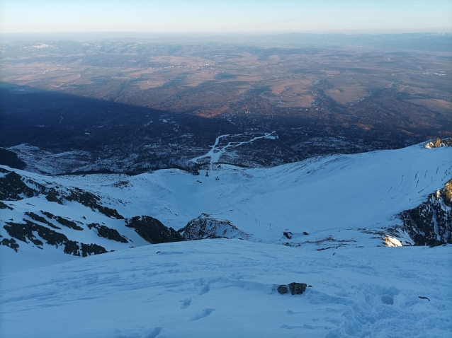 Škaredý žlab: freeride v Tatranské Lomnici