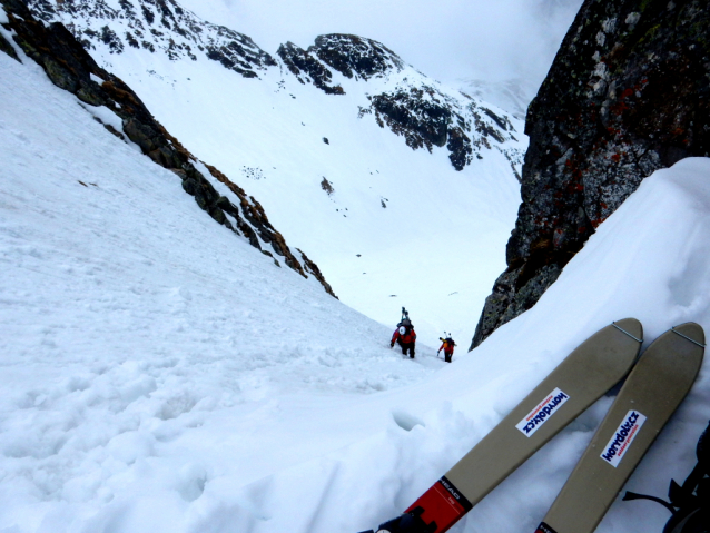 Baranie a Priečné sedlo, jarní skialpinistická klasika v Tatrách