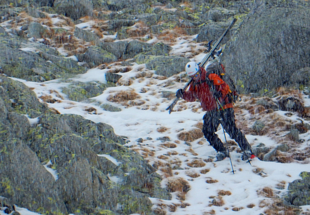 Baranie a Priečné sedlo, jarní skialpinistická klasika v Tatrách