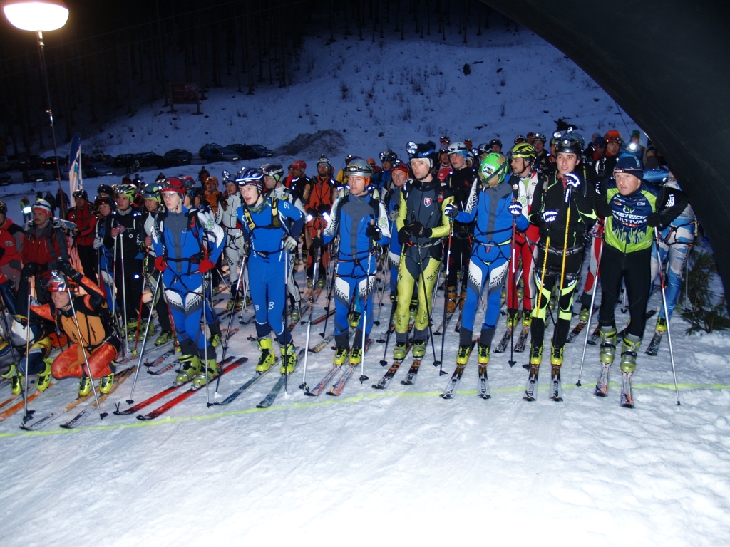 Skialpinistické závody. Start!