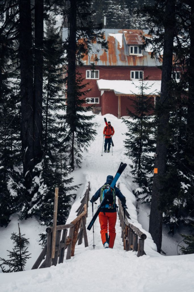 Na skialpech přes slovenské hory