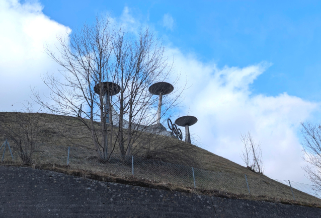 Skokanský můstek Bergisel je symbol Innsbrucku