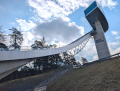 Skokanský můstek Bergisel je symbol Innsbrucku