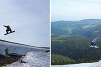Letní Krkonoše na snowboardu Letní Krkonoše na snowboardu